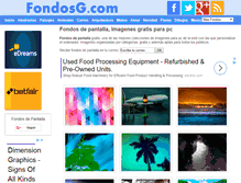 Tablet Screenshot of fondosg.com